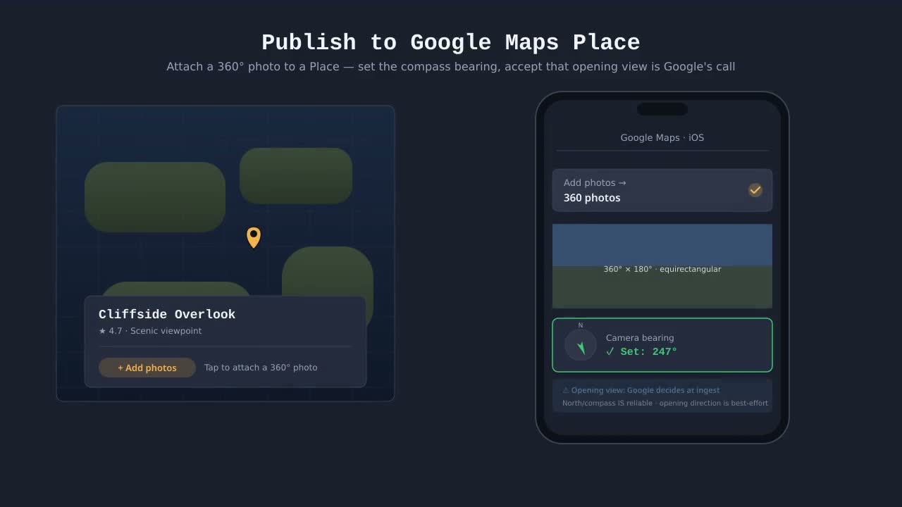 Demo: Publish to Google Maps Place